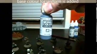 Painting a Commander figure from Heer46
