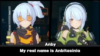 Anby reveals her Real Name Cutscene Zenless Zone Zero 1.6 #anby #trigger #vivian #hugo #zzz