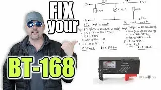 How to fix your BT 168 Battery Checker Tester