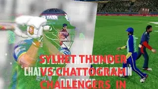 Sylhet Thunder Vs Chattogram Challengers,, In B.BPL Game