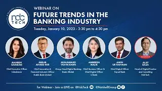 Webinar on the &lsquo;Future Trends in the Banking Industry.'