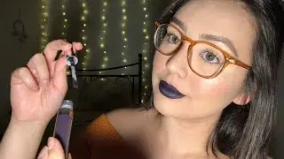 ASMR Fall lipstick try on 🍂🍁 (mouth sounds, whispering)