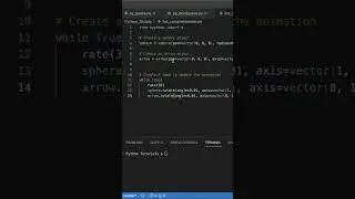 Python Magic: Creating Mesmerizing Animations with Code #python