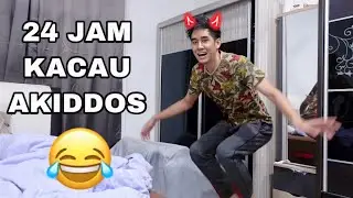 24 JAM KACAU AKIDDOS 😂 KENTUT DEKAT MUKA DIA 😝