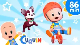 Try new things with Cuquin 🚲 Nursery Rhymes by Cleo and Cuquin | Children Songs
