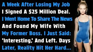 A Week After Losing My Job I Signed A $25 Million Deal. I Went Home To Share The News And&hellip;