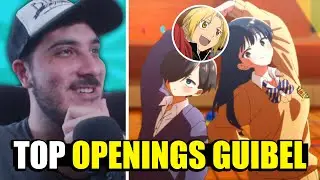 REACCIÓN a TOP OPENINGS ANIME 2024 de GUIBEL 🗿