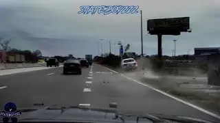 Volkswagen Jetta Crashes Hard Trying to Get Away From The Florida Highway Patrol