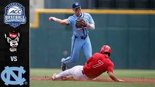 NC State vs. North Carolina ACC Baseball Championship Title Game  Highlights (2022)