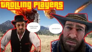 TROLLING RDO PLAYERS WITH MOD MENUS || RDR2 TROLLING