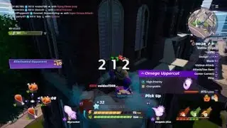 Sky rocket Elbow drop