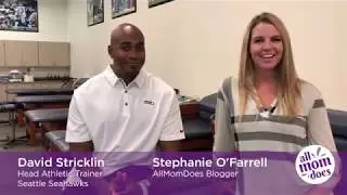 Tips to Keep Kids Healthy & Safe While Playing Sports with Seattle Seahawks Head Athletic Trainer