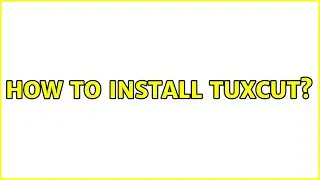 Ubuntu: How to install tuxcut?