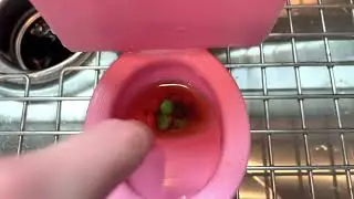 Miniature 3 Inch Modernus Toilet Flushing M&M&rsquo;s Mini&rsquo;s