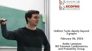 2024.02.06, Ander Lamaison, Uniform Tur&aacute;n density beyond 3-graphs