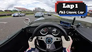 Classic Car Racing Brands Hatch GP, Lap 1 Close Racing In A 1963 Elva Courier