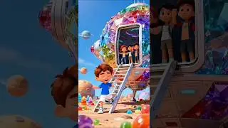 land on the candy planet part01-coffin dance song cover #shorts