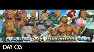 SAOIF : Free 11x Order! Agil Skill Record Guaranteed! (Day 03)