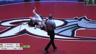 Purdue vs Rider Duals Men's College Wrestling Highlights 2026 | Munguia vs Baumann