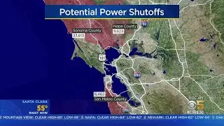 Thousands Of Bay Area PG&E Customers Again Face Potential Power Shutoffs