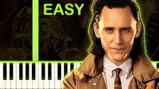 LOKI&acute;S THEME - EASY Piano Tutorial