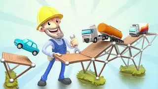 BRIDGE CONSTRUCTOR PORTAL PC GAME REVIEW GAMEPLAY