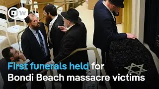 Suspect charged as first Bondi Beach attack victim buried | DW News