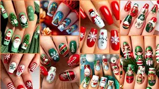 Very pretty and 💓 Souper Luxury Christmas Nails Design I'des
