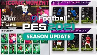 &iexcl;Confirmado! VIENEN ICONIC M. BARCELONA, CLUB SELECTION Y POTW 💥 Pes 2021 Mobile