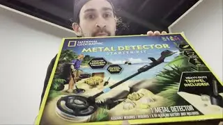 National Geographic Metal Detector for Kids: Unboxing and Assembly