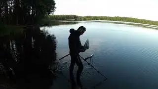 Охота на диком озере. Блесны, монеты и Нокия)))) Hunting on a wild lake. Spoons, coins and Nokia))))
