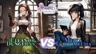 [Gameplay Video] - Eleanor Dungeon VS Meika Turbomecha - Uncut - Astralia Chronicles TCG