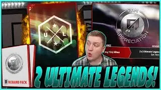 2 ULTIMATE LEGEND PULLS!! | FAN APPRECIATION PACKS!! | MUT 17 ULTIMATE LEGENDS