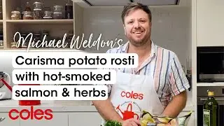 Michael Weldon&rsquo;s Carisma Potato Rosti with Hot-Smoked Salmon & Herbs