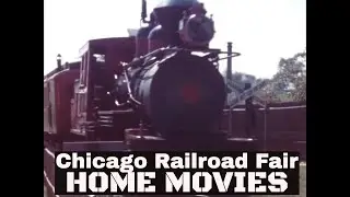&ldquo; 1948 CHICAGO RAILROAD FAIR &rdquo; KODACHROME COLOR HOME MOVIE  34452