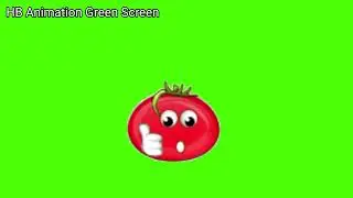 Tomato 🍅 Animation (Green Screen)