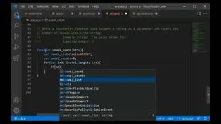 JavaScript || count the number of vowel in string || lecture -06
