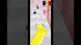 Moldova flag running game #shorts