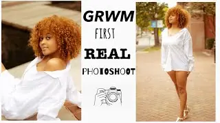 GRWM: first photoshoot | d&eacute;ja dominique