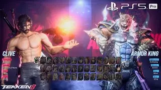 Tekken 8 | Clive Vs Armor King II - Versus Mode (ULTRA Hard) - Phoenix Gate [4K PS5Pro]