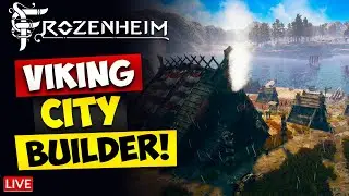 🔴 LIVE - Frozenheim Viking City Builder!