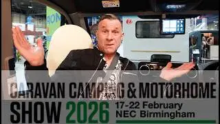 Caravan, Camping and Motorhome Show  NEC, Birmingham  February 2026.