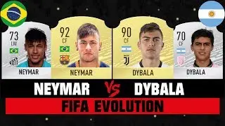 NEYMAR VS DYBALA FIFA EVOLUTION 😱🔥| FIFA 10 - FIFA 20