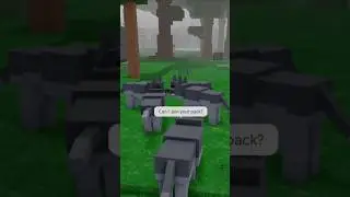 Life of a wolf in 99 nights 😎 #roblox #99nights
