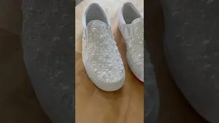 Why pay $200 for wedding shoes when you can DIY in 10 hours for $80? 😜 #diy #wedding #shoes