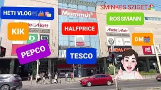 HETI VLOG😍👜🎁🛒 #takarítás #vlog #drogéria #dm #rossmann #pepco #kik #tesco #mamut #halfprice