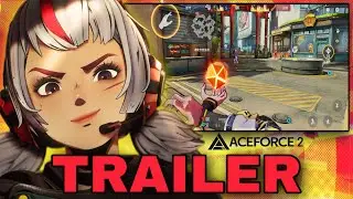 New 5v5 Tactical Hero Based Shooter (Trailer) | Ace Force 2