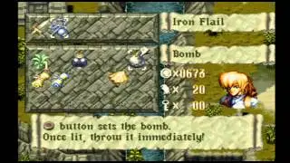 Alundra 100% Walkthrough Part 24 Megalith Portal 7/8 Gilded Falcon 20/50