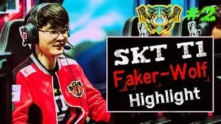 Quỷ Vương FAKER - WOLF #2 : Khi FAKER Cầm Azir - FAKER Montage - Best Of Faker Plays | LOLMontageVN