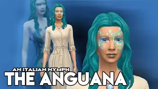 THE ANGUANA - An Italian Nymph | The Sims 4 CAS #SparkdChallenge
